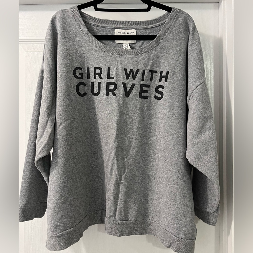 Lane Bryant Gray sweatshirt